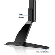Fitueyes Universal LCD Flat Screen TV Table Top Stand / Base Mount fits 42" to 65'' TV TT06801MB N4