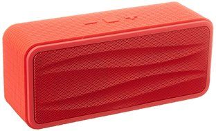 Divoom Onbeat 200 Red Bluetooth Portable Speaker with Mic for Apple iphone 5, 4s, 4, iPod, iPad, Mac, Tablet,...