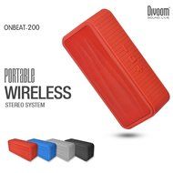 Divoom Onbeat 200 Red Bluetooth Portable Speaker with Mic for Apple iphone 5, 4s, 4, iPod, iPad, Mac, Tablet,... N7