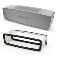 Bose SoundLink Mini II Pearl Bundle Bluetooth Speaker w/Charcoal Black Soft Cover