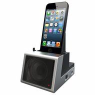 Speaker Cradle with Rechargeable Battery - Retail Packaging