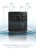 Sharper Image SBT5002 Water and Light Show Bluetooth Streaming 2.1 Speakers with Subwoofer and Dancing Lights... N4