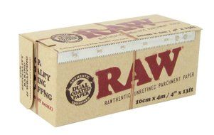RAW Unrefined Parchment Paper Roll 400mm x 15m N6