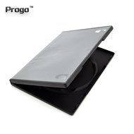 Progo 50 Pack Standard Black Single DVD Cases 14MM
