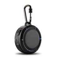 Wireless Bluetooth 4.0 Waterproof Outdoor / Shower Speaker,with Hanger Ideal for Hiking, NFC Compatible (Black)