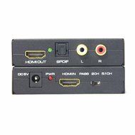 J-Tech Digital &reg; Premium Quality 1080P HDMI To HDMI + Audio (SPDIF + RCA Stereo) Audio Extractor Converter (Support... N2