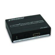 J-Tech Digital &reg; Premium Quality 1080P HDMI To HDMI + Audio (SPDIF + RCA Stereo) Audio Extractor Converter (Support... N13