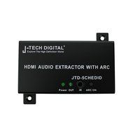 J-Tech Digital &reg; Premium Quality 1080P HDMI To HDMI + Audio (SPDIF + RCA Stereo) Audio Extractor Converter (Support... N19