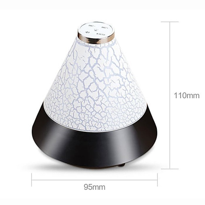 Smileto Multifunctional Mini Portable Music Style Bluetooth Wireless Speaker With Colorful LED Light, Card Suport... N3