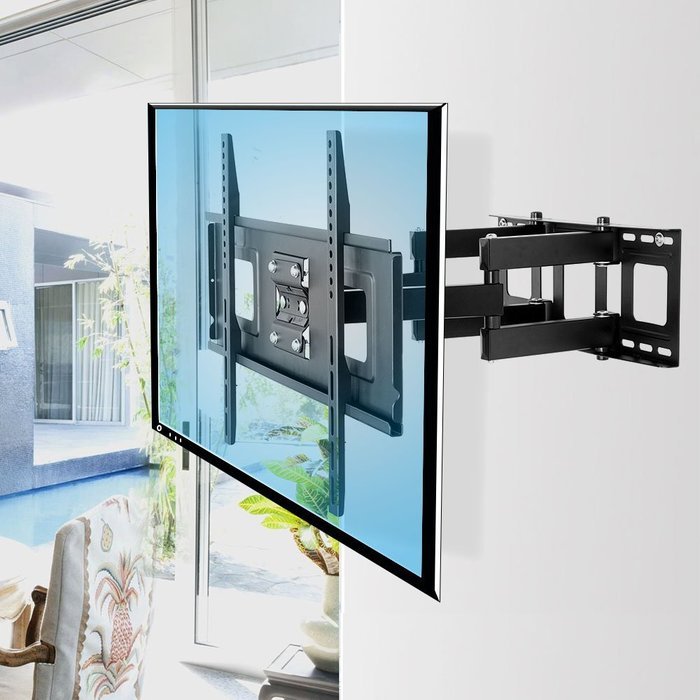 Loctek TV Wall Mount Bracket 42-70" Full Motion Interactive swivel tilt Articulating LCD LED VESA 600x400 N7
