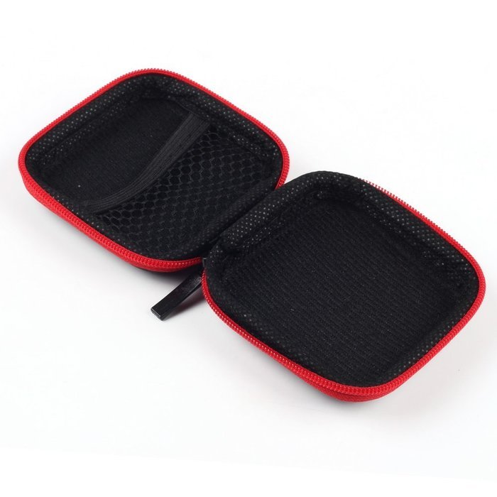 Coolsell [5-Pack] Square Carrying Cases for Cellphone Earphone Headset Earbuds Pouch Storage bags N9