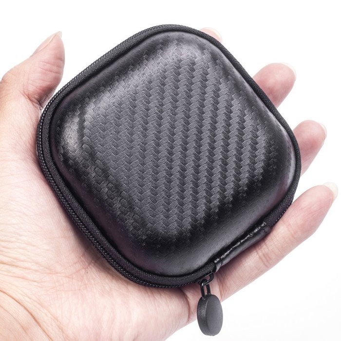 Coolsell [5-Pack] Square Carrying Cases for Cellphone Earphone Headset Earbuds Pouch Storage bags N18