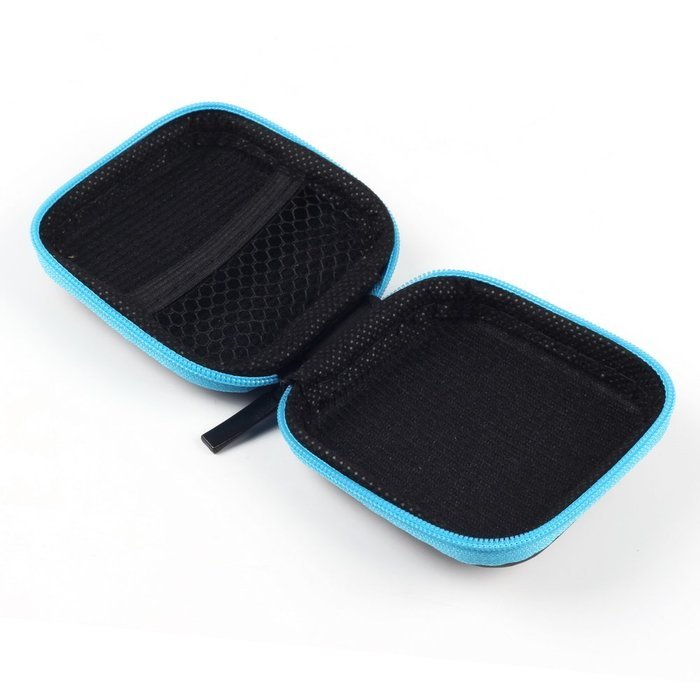 Coolsell [5-Pack] Square Carrying Cases for Cellphone Earphone Headset Earbuds Pouch Storage bags N35