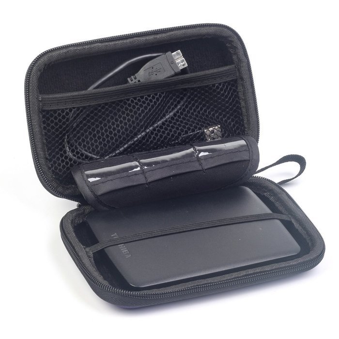 Coolsell [5-Pack] Square Carrying Cases for Cellphone Earphone Headset Earbuds Pouch Storage bags N47