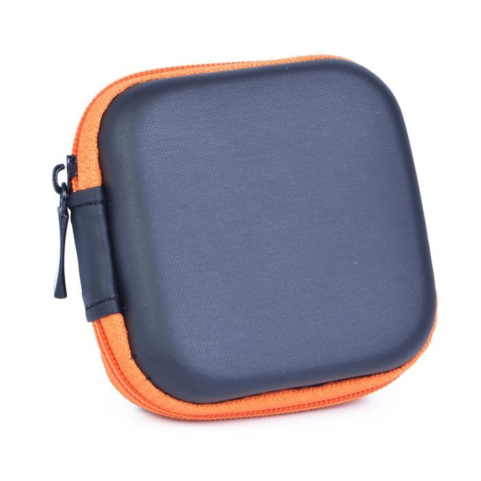 Coolsell [5-Pack] Square Carrying Cases for Cellphone Earphone Headset Earbuds Pouch Storage bags N50