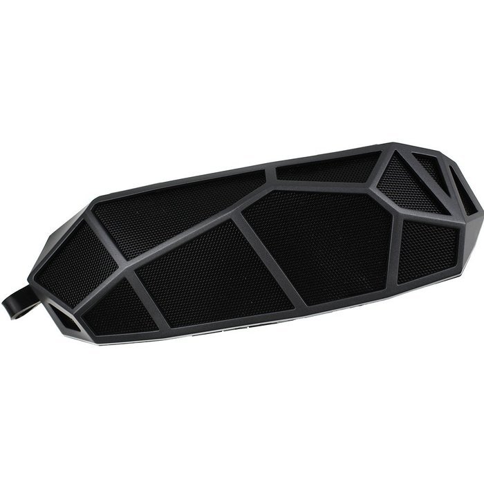 Wireless Speaker 6 W Portable Bluetooth Speaker with Microphone and FM Radio(Black)