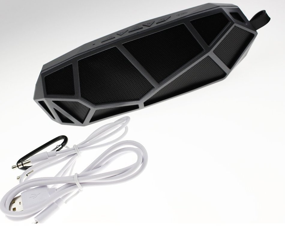 Wireless Speaker 6 W Portable Bluetooth Speaker with Microphone and FM Radio(Black) N6