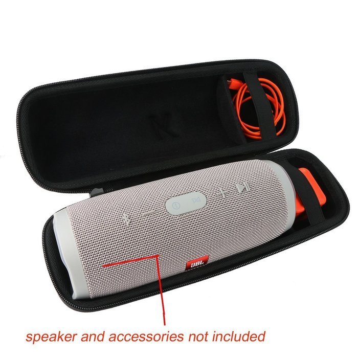 Khanka EVA Hard Case Travel Carrying Storage Bag for JBL Charge 3 Waterproof Portable Wireless Bluetooth Speaker... N2