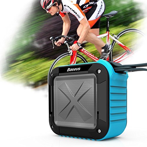 BASEUS Mini Bluetooth Speaker Waterproof Outdoor Sport Wireless Portable For iPhone Samsung TF Card Color Army... N4