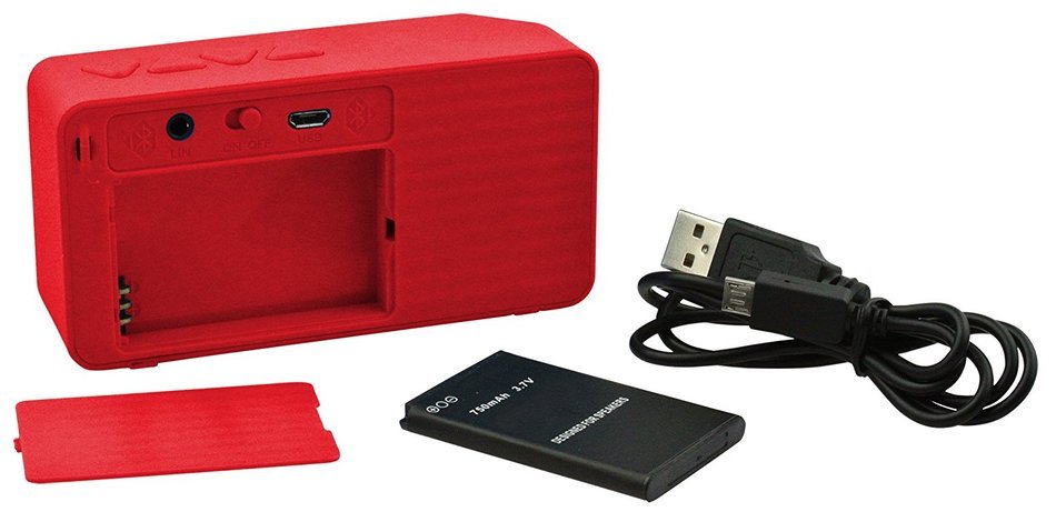 Rebelite Boom Blox Bluetooth Speaker w/ Powerful Sound & Conference Call Built-in Mic for iPhone, Android, & Any... N3