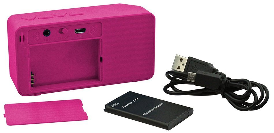 Rebelite Boom Blox Bluetooth Speaker w/ Powerful Sound & Conference Call Built-in Mic for iPhone, Android, & Any... N14