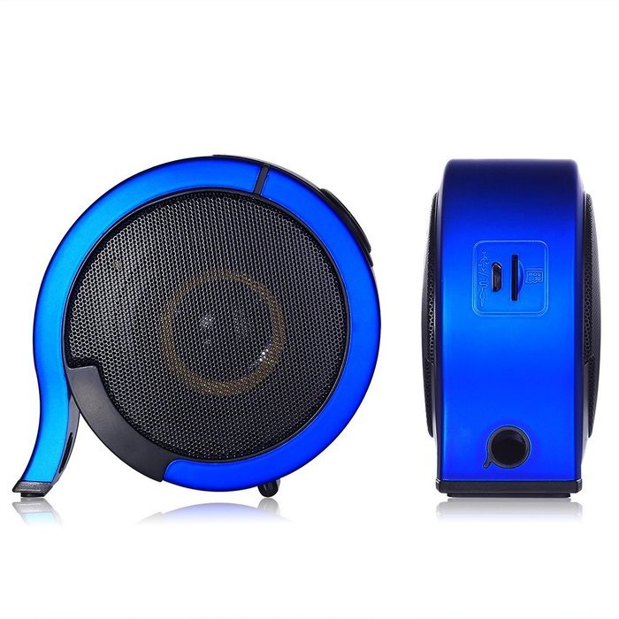 BASSTOP Mini Portable Snail Wireless Bluetooth speaker Rechargeable Battery, Enhanced Bass+ Resonator, and Built-in... N6