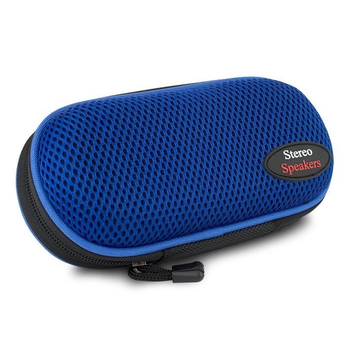 Mini Boom Box - Ultra Portable Stereo Speakers for iPhone, Cellphones, Tablets, PC's and MP3 Players