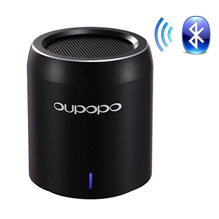 Minisuit JUKEE - Portable Bluetooth Speaker with Alloy Steel Housing (Black) N2