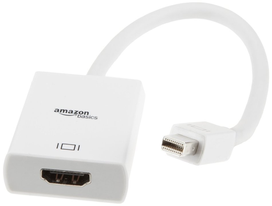 AmazonBasics Mini DisplayPort (Thunderbolt) to HDMI Adapter N2