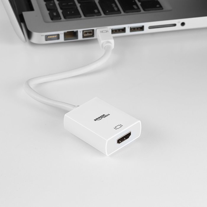 AmazonBasics Mini DisplayPort (Thunderbolt) to HDMI Adapter N4