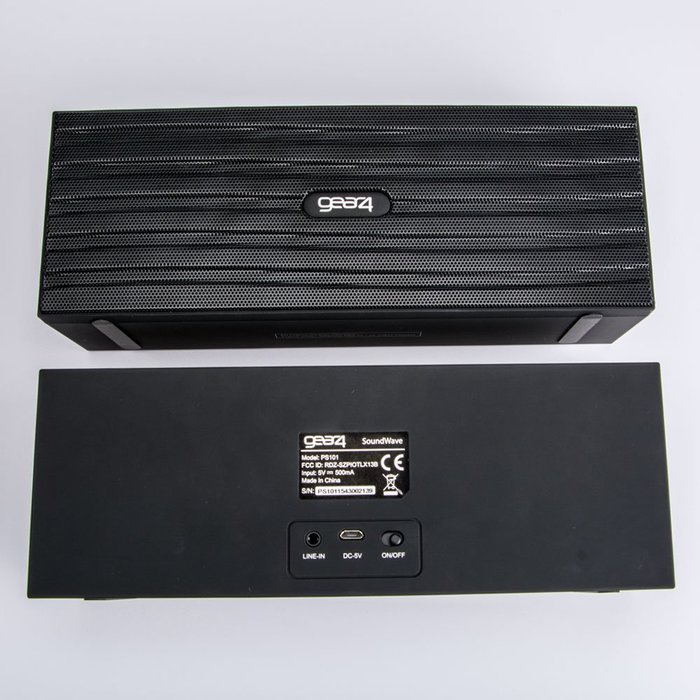 Portable Bluetooth Wireless Speakers, Gear4 Streaming Speaker Superior Clear Stereo Sound Compatible with Smartphone... N4