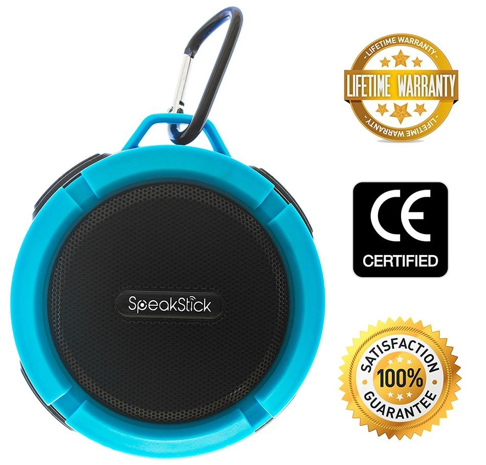 Bluetooth Shower Speaker SpeakStick PRO with, Listen to Music & Receive Phone Calls Anywhere , Powerful 5W Speaker... N4