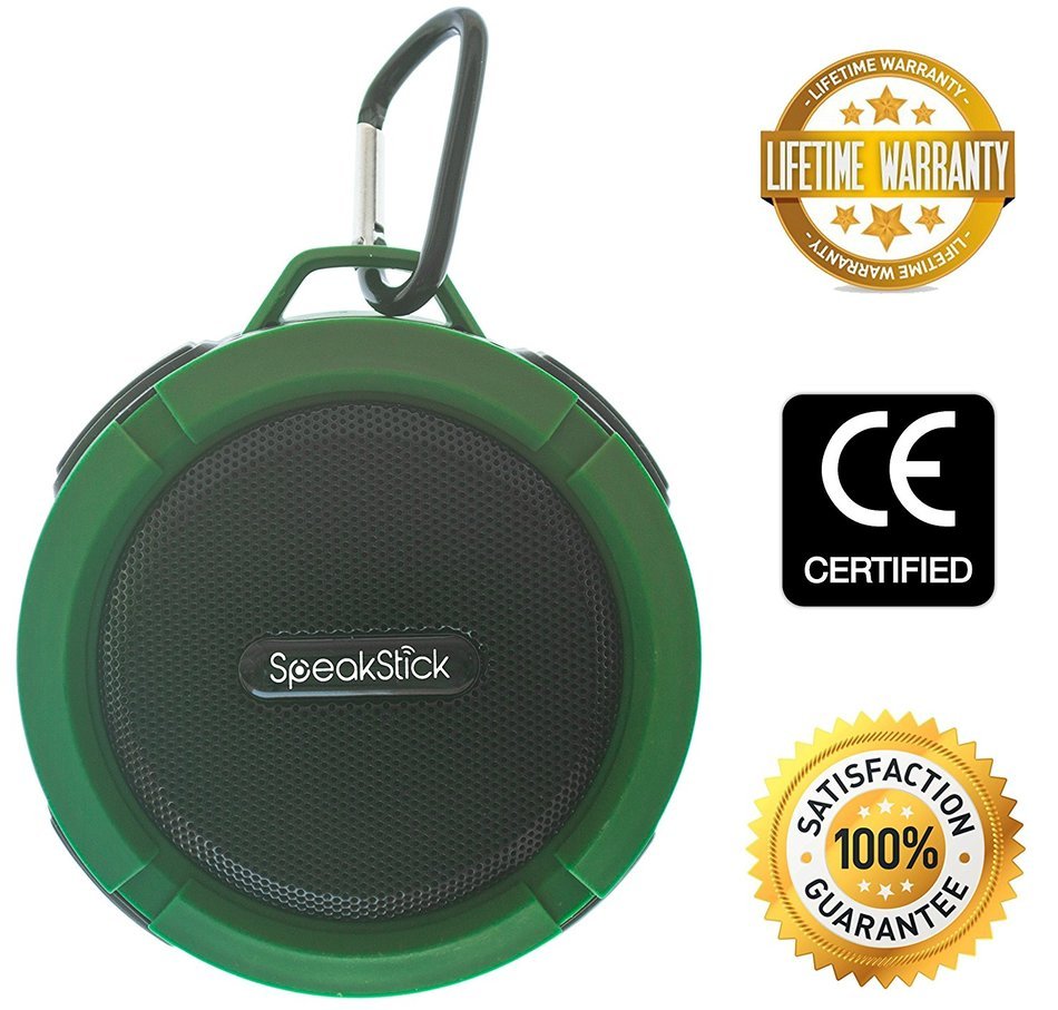 Bluetooth Shower Speaker SpeakStick PRO with, Listen to Music & Receive Phone Calls Anywhere , Powerful 5W Speaker... N20