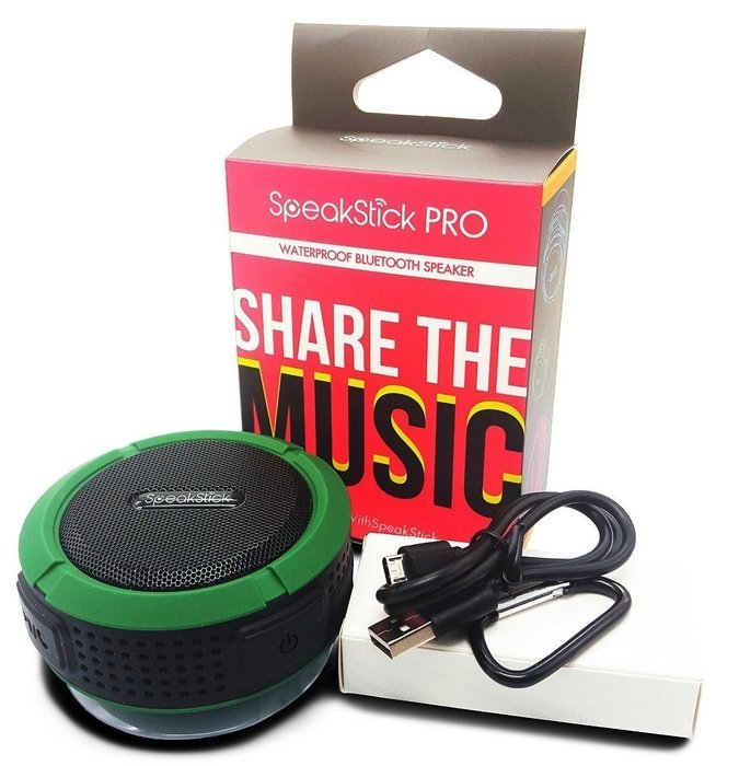 Bluetooth Shower Speaker SpeakStick PRO with, Listen to Music & Receive Phone Calls Anywhere , Powerful 5W Speaker... N24