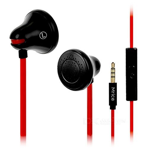 Mrice Baldoor E100 In-ear Earbud Earphones Headphone For iPhone Smartphone Color White N2