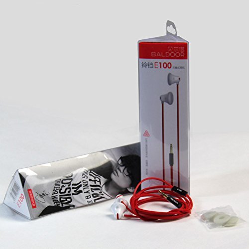 Mrice Baldoor E100 In-ear Earbud Earphones Headphone For iPhone Smartphone Color White N3