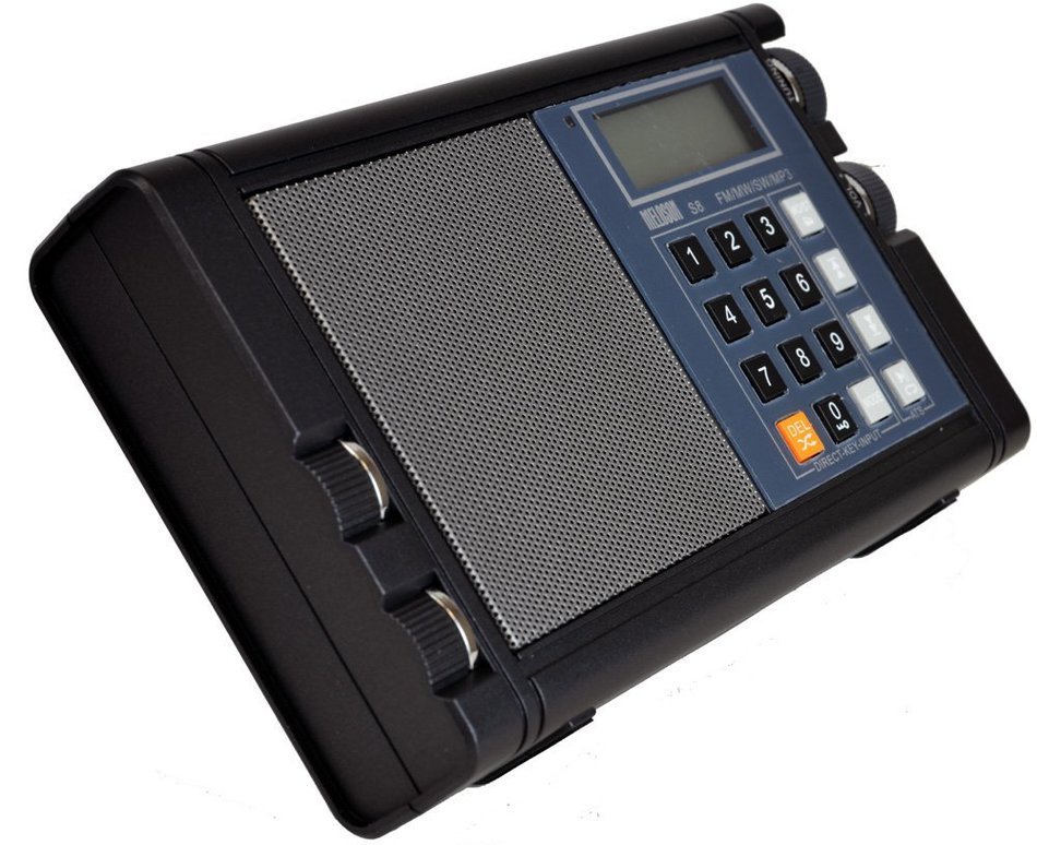 Meloson S8 Rechargeable AM/FM Shortwave DSP (Digital Signal Processing) Radio, MP3 Player & Portable Speaker with... N7