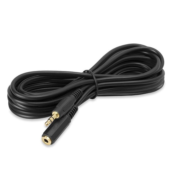 Cmple - Stereo Audio Headphone Extension Cable 3.5mm - 3 FT N3