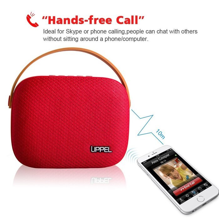 Multi-player Speaker UPPEL OTG Portable Wireless Bluetooth Speaker Rechargeable Support USB Mode+TF Card Mode+... N12