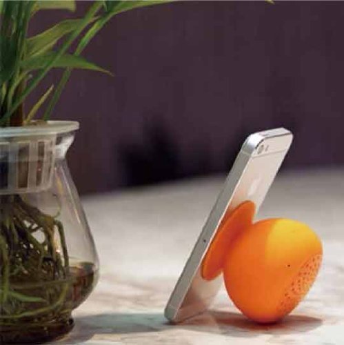 Waterproof Mini Mushroom Wireless Bluetooth Speaker (Yellow)