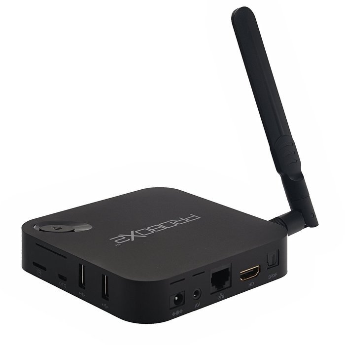 Foxnovo Android TV Box Mini PC Media Player with Dual-Band WiFi Power Adapter N3