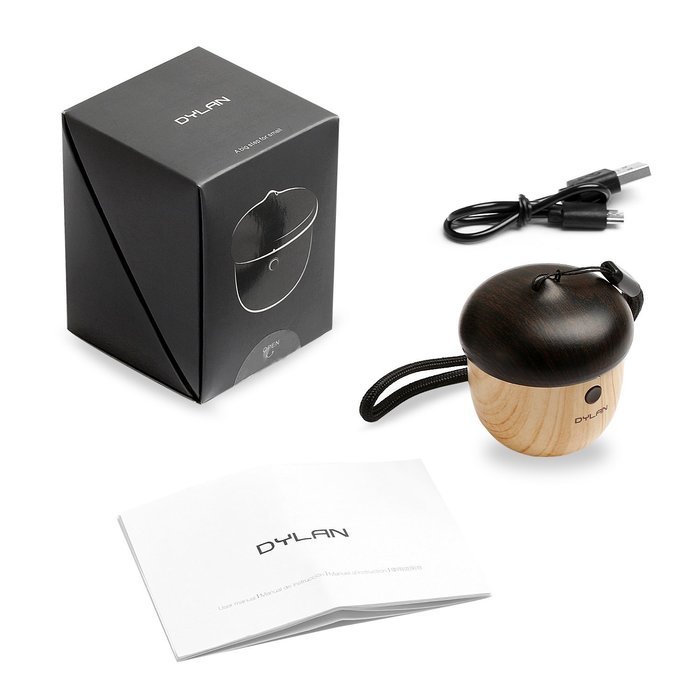 Dylan Portable Nut Bluetooth Speaker Ultra Mini Size Crystal Clear Sound for iPhone Android Tablets N7