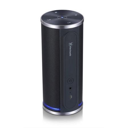 Light Shining Portable Wireless Bluetooth Speaker, Black
