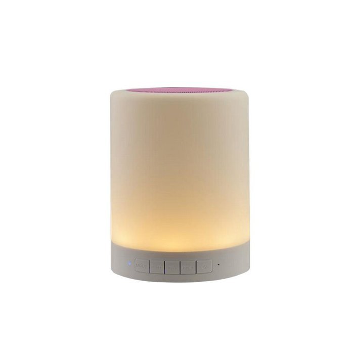 Aolyty Portable Wireless Bluetooth Speaker Bedside Lamp with Smart Touch LED Emotion Night Table Light Outdoor... N12