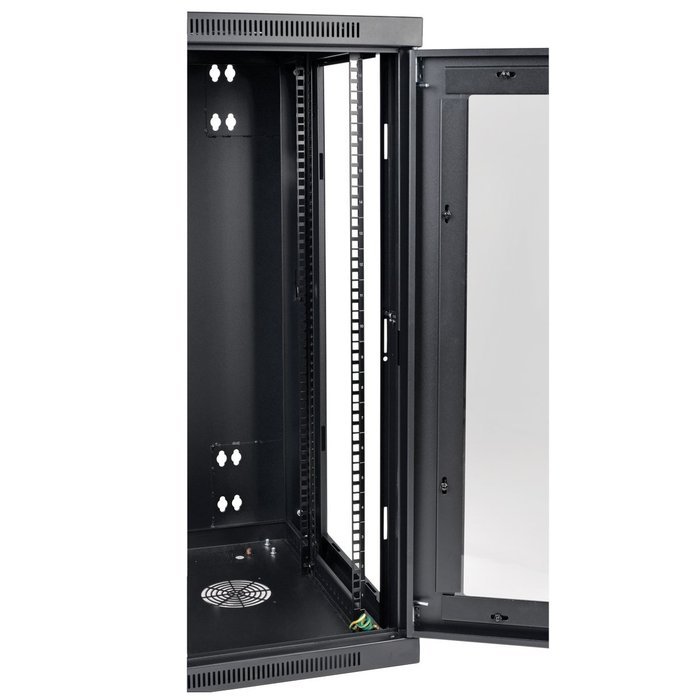 Tripp Lite 12U Wall Mount Rack Enclosure Server Cabinet, Hinged, 20.5" Deep, Switch-Depth (SRW12US) N28