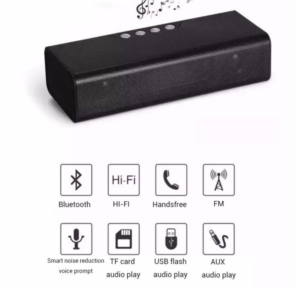 Portable Wireless Stereo Bluetooth Speaker with Power bank Super Bass Sound Subwoofer N3