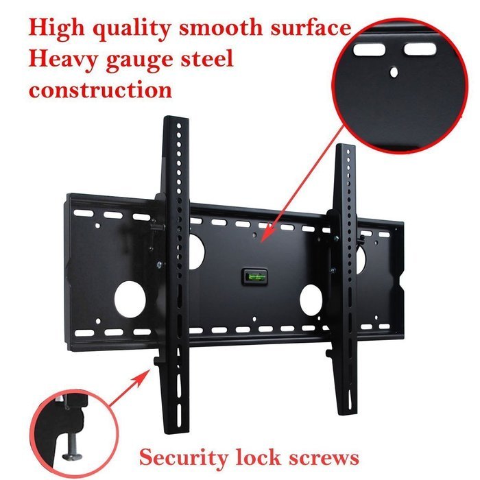 VideoSecu Tilt LCD LED TV Wall Mount For Most 37-75" LCD LED Plasma Television M80 N3