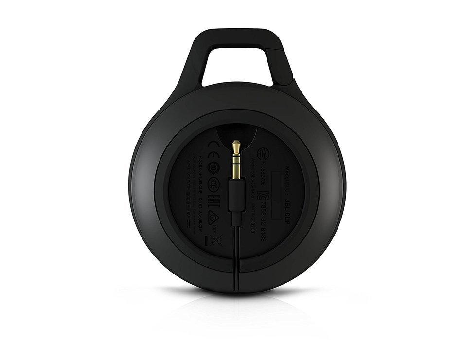 JBL Clip Portable Bluetooth Speaker, Black N3