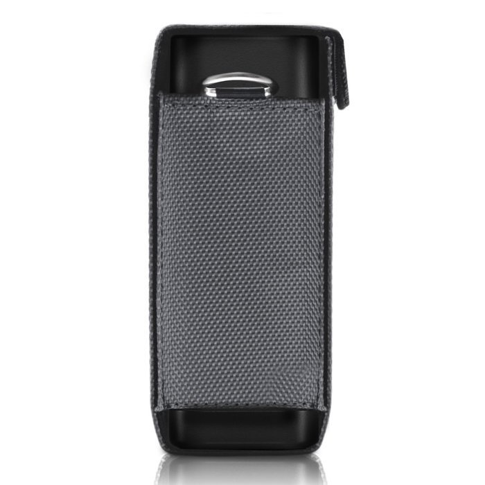 kwmobile Protective case for Bose SoundLink 3 in black made of Nylon - including pocket for accessories N5