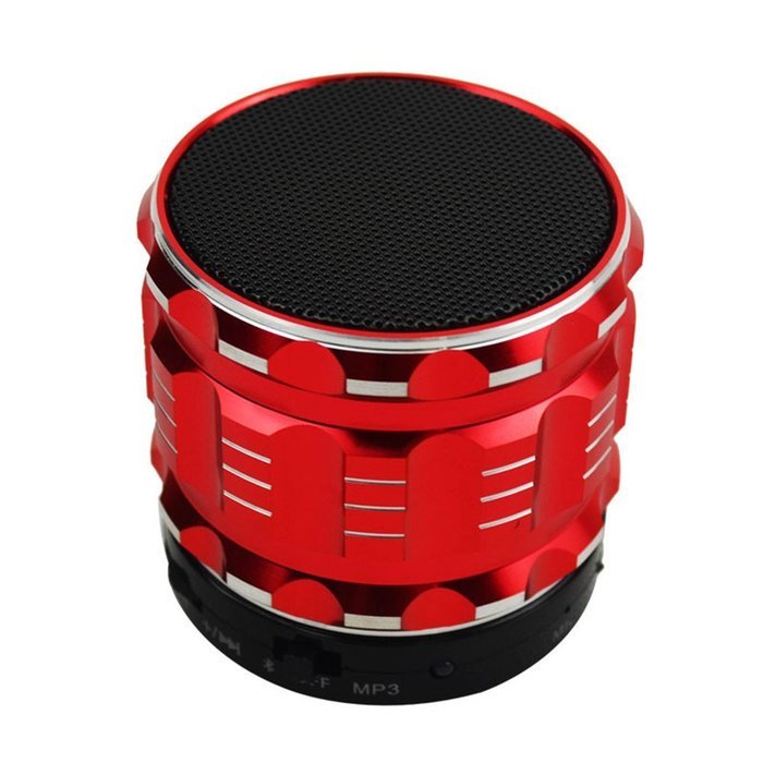 SYDT S-28 Portable Wireless Metal Steel Stereo Speaker with Fm Radio Support TF Micro SD Card for Iphone iPad... N9